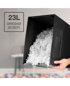 imagem de detalhe produto Fragmentadora de papel Tilibra 10 folhas - PX10-06 127V