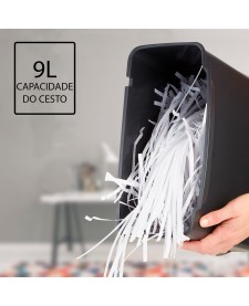 imagem de detalhe produto Fragmentadora de papel Tilibra 6 folhas - PS06-02 127V