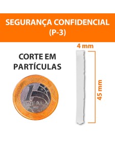 imagem de detalhe produto Fragmentadora de papel Tilibra 8 folhas - PX08-04 127V