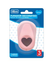 imagem de detalhe produto Furador Decorativo Coração - 25mm