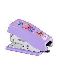 imagem principal do produto Grampeador 12 Folhas Mini com Extrator Borboleta + 830 Grampos
