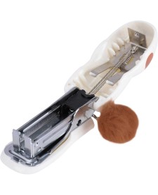 imagem de detalhe produto Grampeador 15 Folhas com Extrator Dog com Pompom