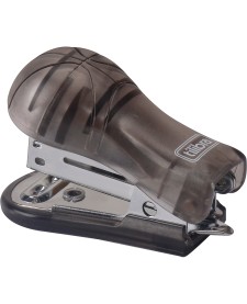 imagem principal do produto Grampeador 15 Folhas Mini com Extrator G151 Preto Transparente