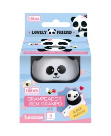 imagem principal do produto Grampeador 6 Folhas Panda sem Grampos