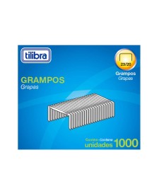 imagem principal do produto Grampo 23/20 90-160 Folhas Galvanizado 1000 Unidades