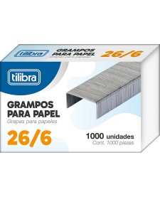 imagem principal do produto GRAMPO 26/6 GALVANIZADO 1000 UNIDADES