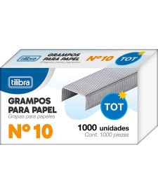 imagem principal do produto GRAMPO Nº10 TOT GALVANIZADO 1000 UNIDADES