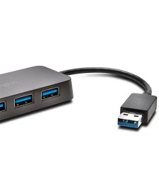 imagem de detalhe produto Hub UH4000 USB 3.0 de 4 Portas