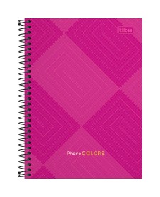 imagem principal do produto Índice Telefônico 13,9 x 21,0 de Mesa 39 Folhas Phone Colors