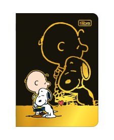 imagem principal do produto Kit com 4 Cadernetas Grampeadas 1/8 Snoopy 32 Folhas