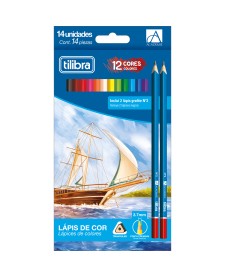 imagem principal do produto Lápis de Cor 12 Cores Triangular Académie