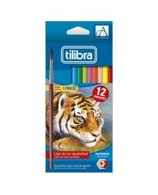 imagem principal do produto Lápis de Cor Aquarelável 12 Cores Sextavado Académie