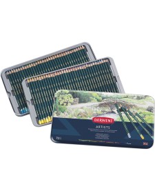 imagem principal do produto Lápis de Cor Permanente Artists 72 Cores Estojo Lata