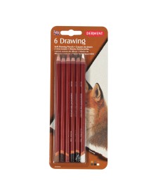 imagem de detalhe produto Lápis de Cor Permanente Drawing 6 Cores Blister