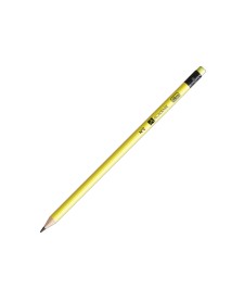 imagem principal do produto Lápis Preto Redondo com Borracha N.2 Académie Neon