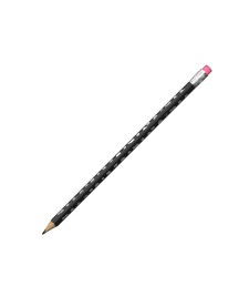 imagem principal do produto Lápis Preto Triangular com Borracha N.2 Bubbles (Caixa com 72 unidades)