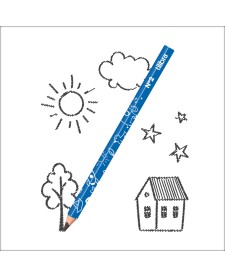 imagem de detalhe produto Lápis Preto Triangular Jumbo N.2