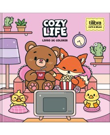 imagem principal do produto Livro Colorir Relax Life 46 Folhas