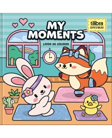 imagem principal do produto Livro Colorir Relax Life 46 Folhas