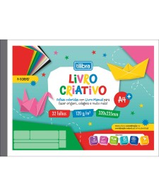 imagem principal do produto Livro Criativo A4+ 120g/m² Tilibra 32 Folhas