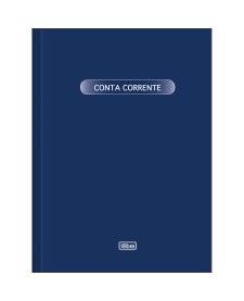 imagem principal do produto Livro de Conta Corrente Capa Dura Pequeno 100fls