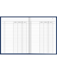 imagem de detalhe produto Livro de Conta Corrente Pequeno Capa Dura 50fls