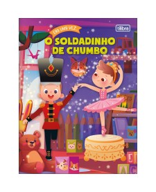 imagem principal do produto Livro de História Era Uma Soldadinho de Chumbo 8 Folhas