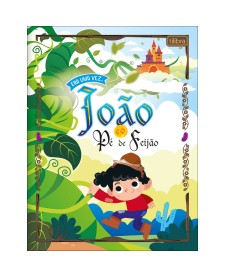 imagem principal do produto Livro de História Era Uma Vez A João e o Pé de Feijão 8 Folhas