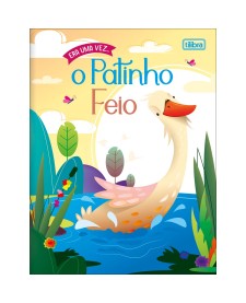 imagem principal do produto Livro de História Era Uma Vez O Patinho Feio 8 Folhas