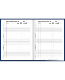 imagem de detalhe produto Livro de Ponto Capa Dura Pequeno - 2 Assinaturas  160fls