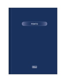 imagem principal do produto Livro de Ponto Capa Dura Pequeno - 2 Assinaturas  160fls