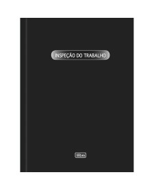 imagem principal do produto Livro Inspeção do Trabalho Capa Dura - 50 Folhas