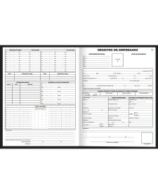 imagem de detalhe produto Livro Registro de Empregados Capa Dura - 100 Folhas