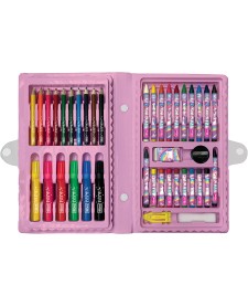 imagem de detalhe produto Maleta de Pintura Infantil Unicórnio 42 Peças