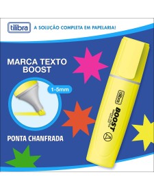 imagem de detalhe produto Marca Texto Boost Neon - Sortido
