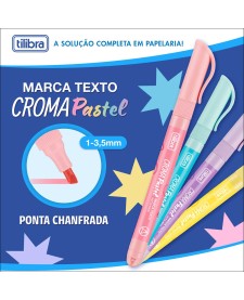 imagem de detalhe produto Marca Texto Croma Pastel - Sortido