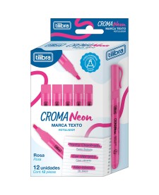 imagem principal do produto Marca Texto Croma Rosa Neon