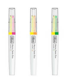 imagem principal do produto Marca Texto Duo - Duas Cores, Uma Ponta - Sortido