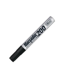 imagem de detalhe produto Marcador para Quadro Branco 200 Preto - Blister com 1 unidade