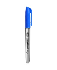 imagem principal do produto Marcador Permanente Fino EverMark Azul