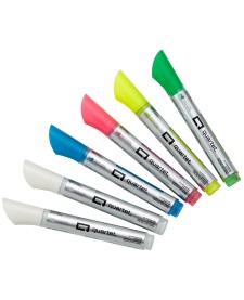 imagem principal do produto Marcadores Neon para Quadro Negro - Caixa c/ 6 unidades