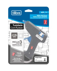 imagem principal do produto Mini Pistola para Cola Quente APL11