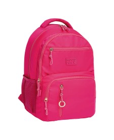 imagem principal do produto Mochila Class Lisa MoodPack - Rosa