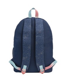 imagem de detalhe produto Mochila de Costas Académie Dots com frase