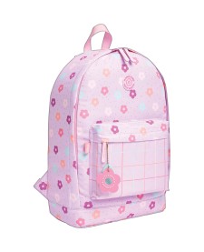 imagem principal do produto Mochila de Costas Académie Floral Rosa
