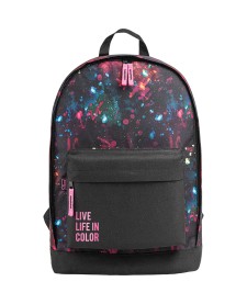 imagem de detalhe produto Mochila de Costas Académie Splashes Preta