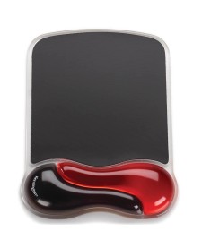 imagem principal do produto Mouse Pad Duo Gel com apoio de Pulso - Vermelho