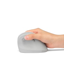 imagem de detalhe produto Mouse Vertical ProFit® Ergo Sem Fio - Branco