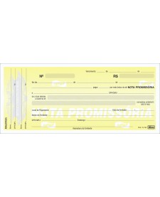 imagem principal do produto Nota Promissória Grande - 50 Folhas