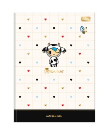 imagem principal do produto O Caderno Brochura Capa Dura Universitário Tokidoki Moofia 80 Folhas